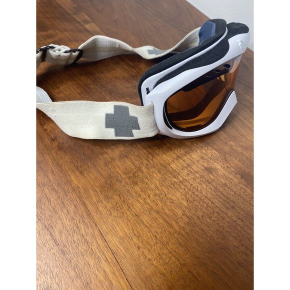 Spy Cadet Snow Ski Snowboarding Goggles White Frame Persimmon Lens OSFA - Picture 9 of 9